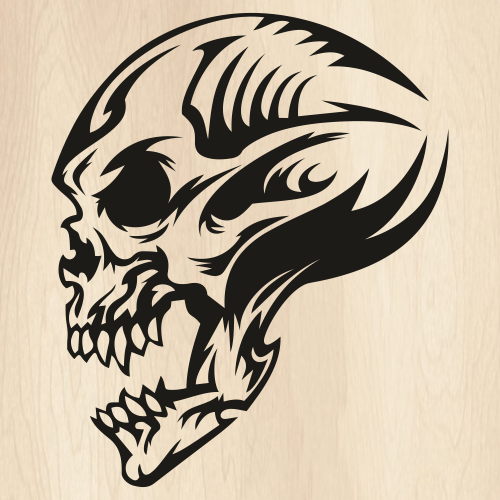 Skull-Tattoo-Design-Svg