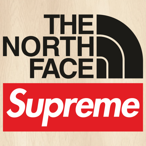 The North Face with Supreme Png