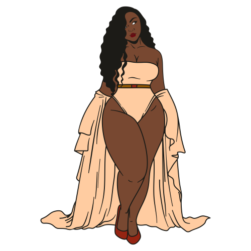 Thick-Goddess-Woman-Svg