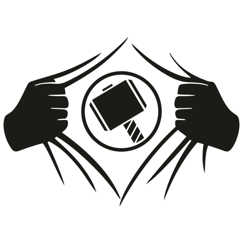 Thor-Cuttable-Design-Svg