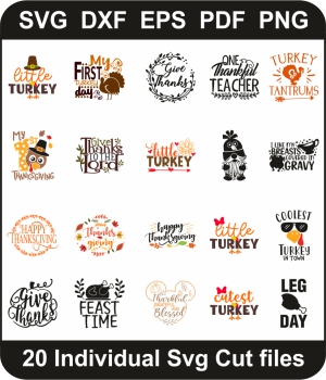 Turkey-Thankful-Svg-Pack