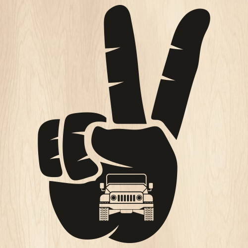 Two-Finger-Jeep-Svg