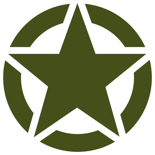 US Army Star Svg