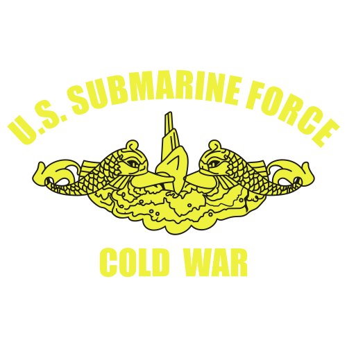 US Navy Submarine Force Cold War Svg