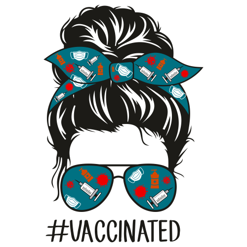 Vaccinated Mom Life Svg