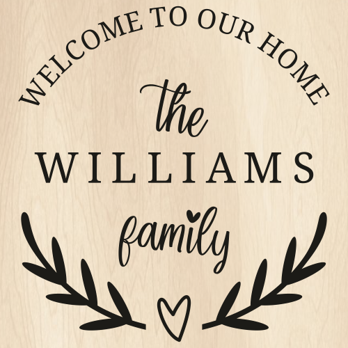 The-Williams-Family-Heart-Svg