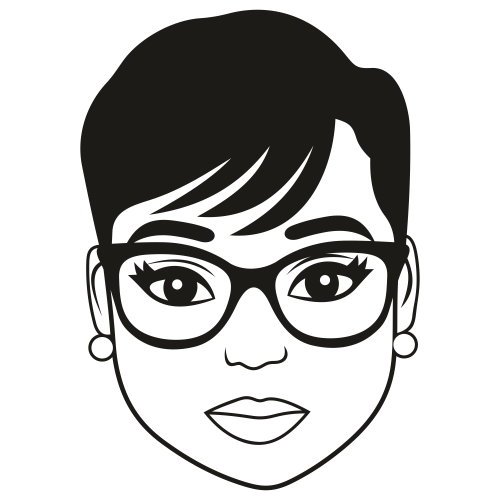 Woman With Pixie Black Svg