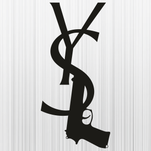 Yves Saint Laurent Pistol Svg
