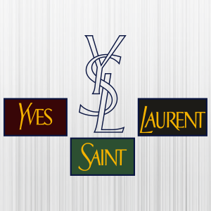 YSL Yves Saint Laurent Multicolor SVG | Yves Saint Laurent PNG | YSL ...