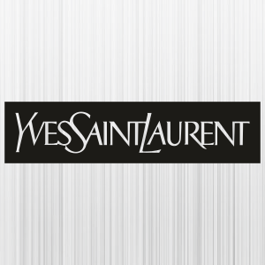 Yves Saint Laurent Black SVG | Yves Saint Laurent PNG | YSL Logo vector ...