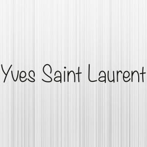 Yves-Saint-Laurent-1990-Svg
