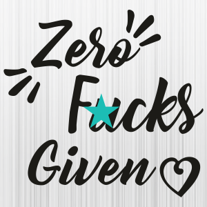 Zero-Fucks-Given-Star-Svg